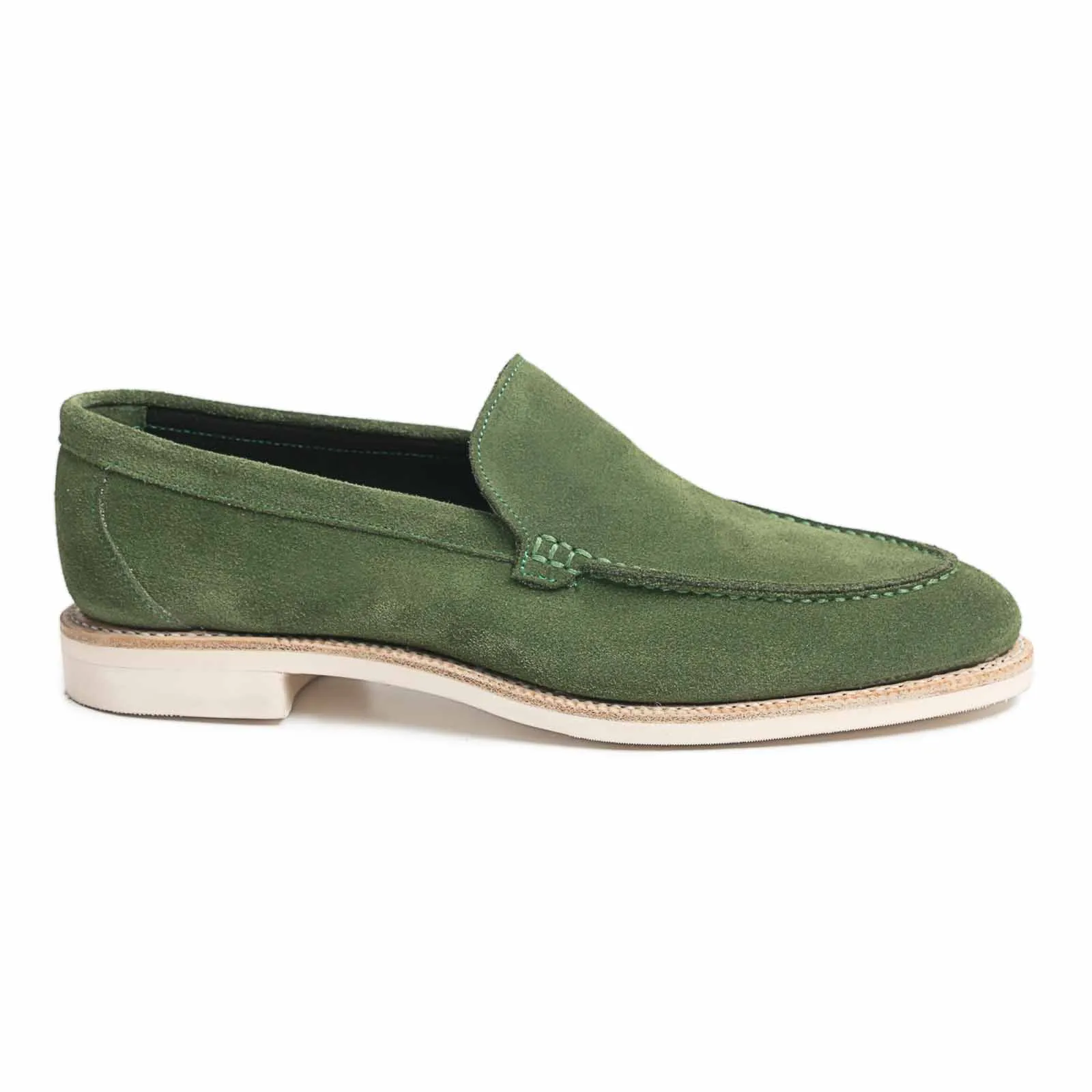 514190 - PEA GREEN SUEDE - E