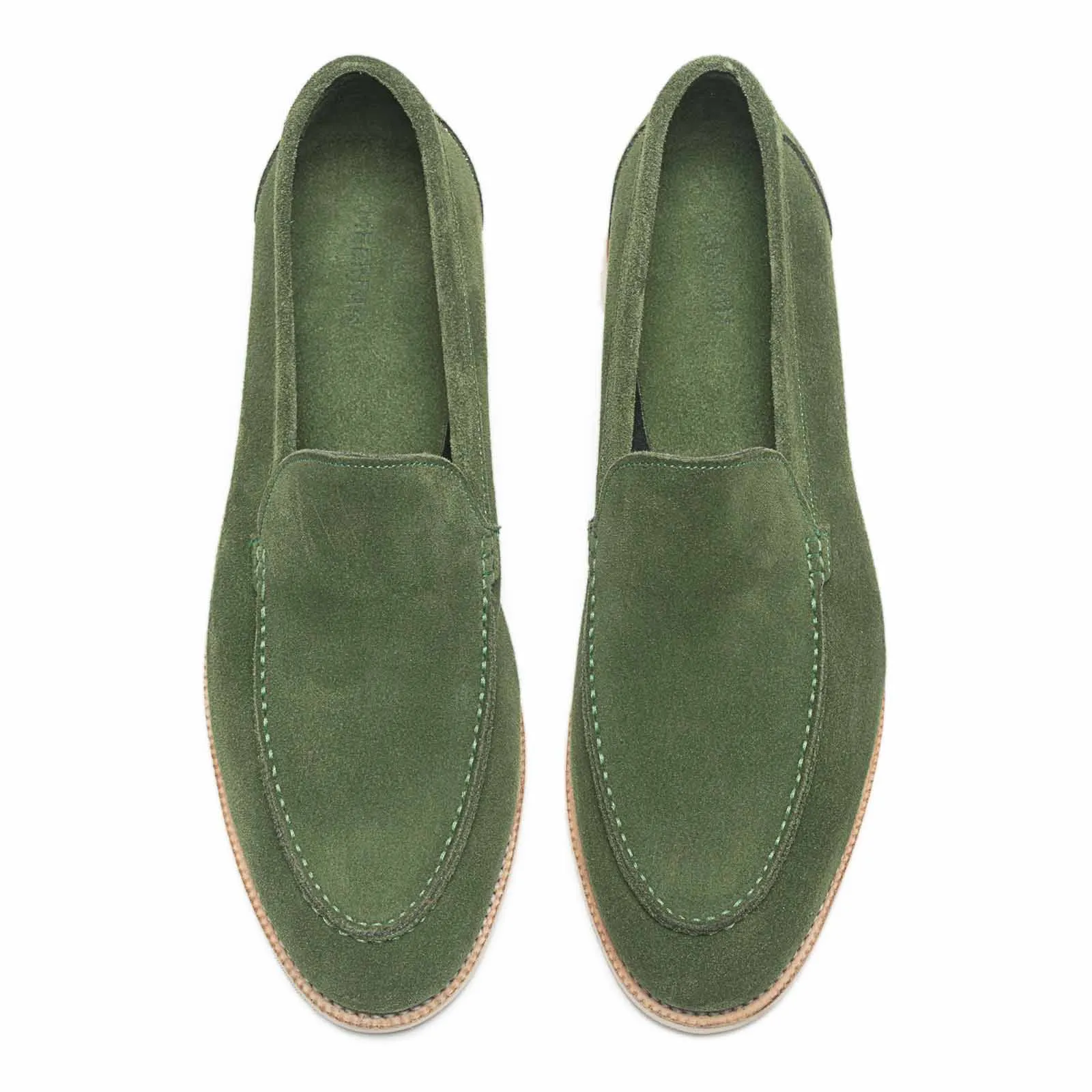 514190 - PEA GREEN SUEDE - E