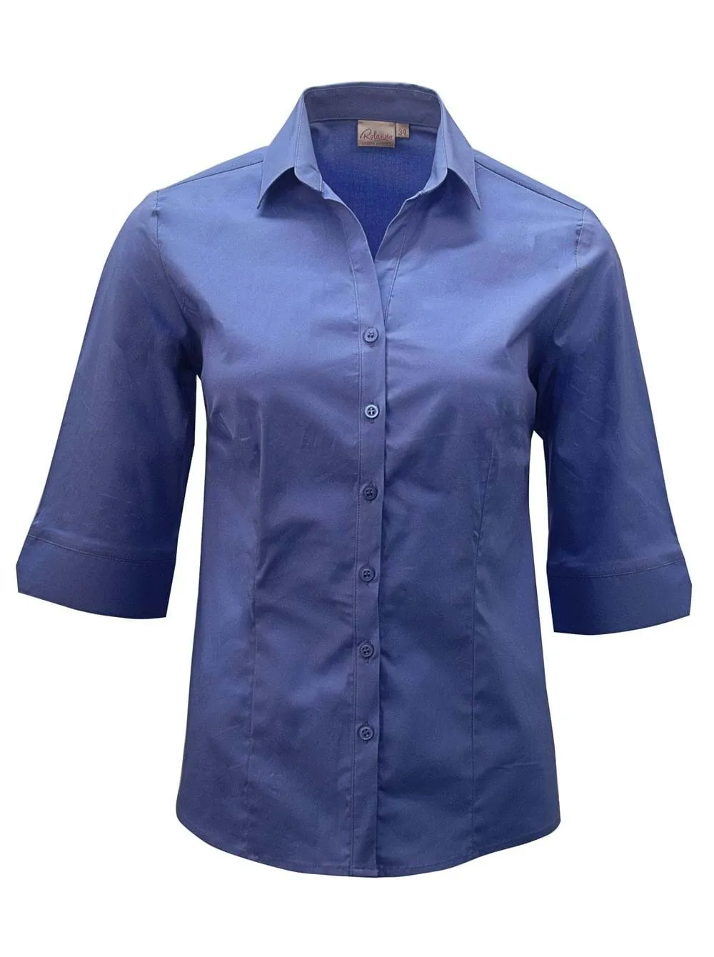 Abbey K213 3/4 Blouse - Blue