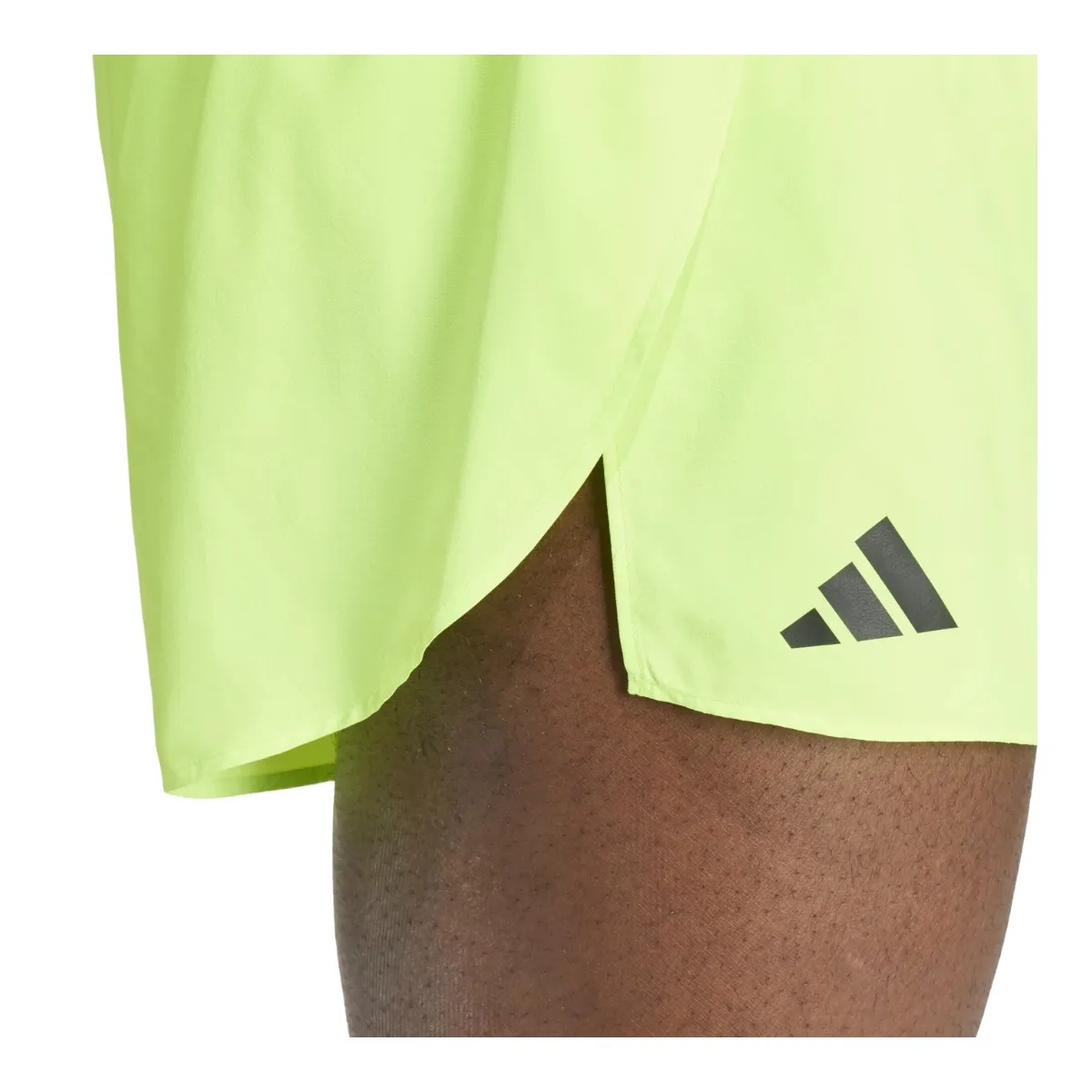 Adidas Adizero E Split Luclem Yellow Fluor Shorts