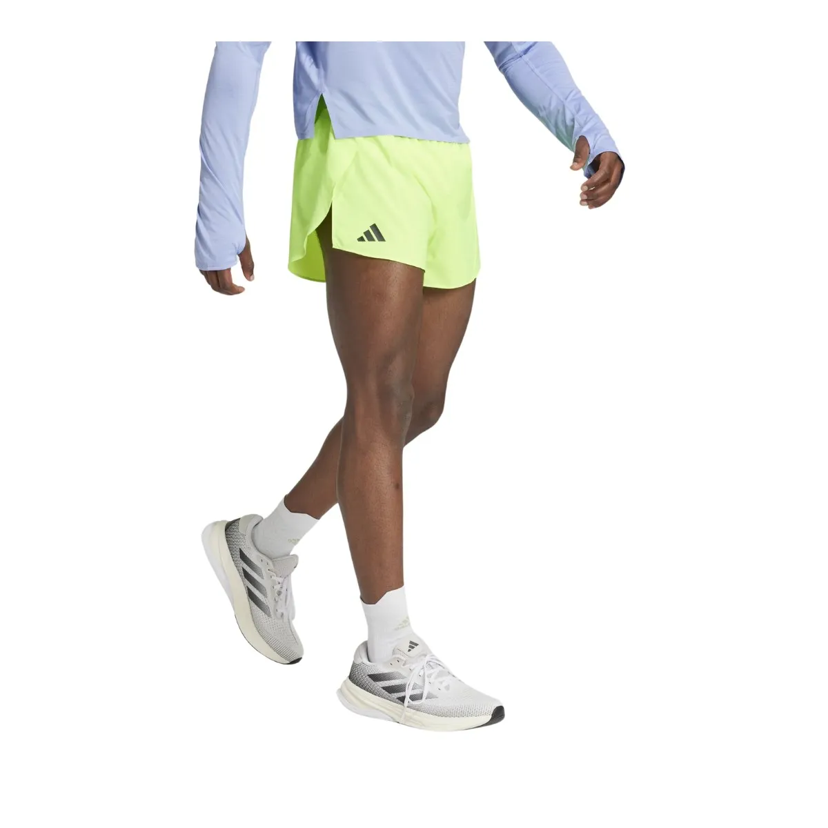 Adidas Adizero E Split Luclem Yellow Fluor Shorts