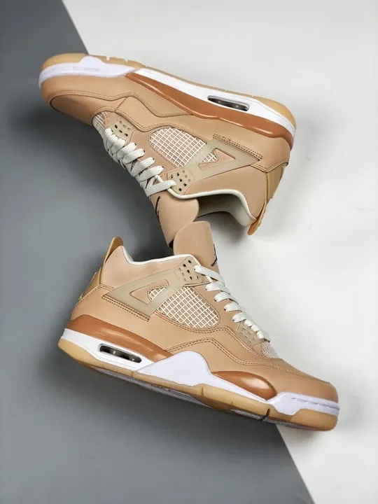 Air Jordan 4 Shimmer/Bronze Eclipse/Orange Quartz/Metallic Silver