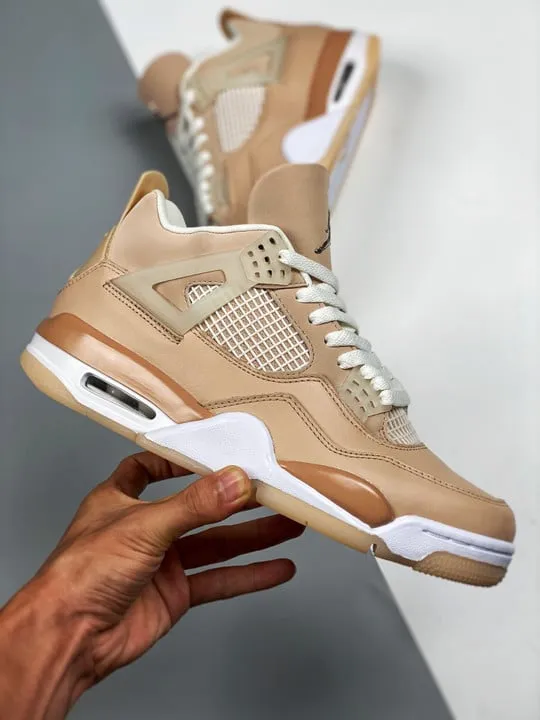 Air Jordan 4 Shimmer/Bronze Eclipse/Orange Quartz/Metallic Silver