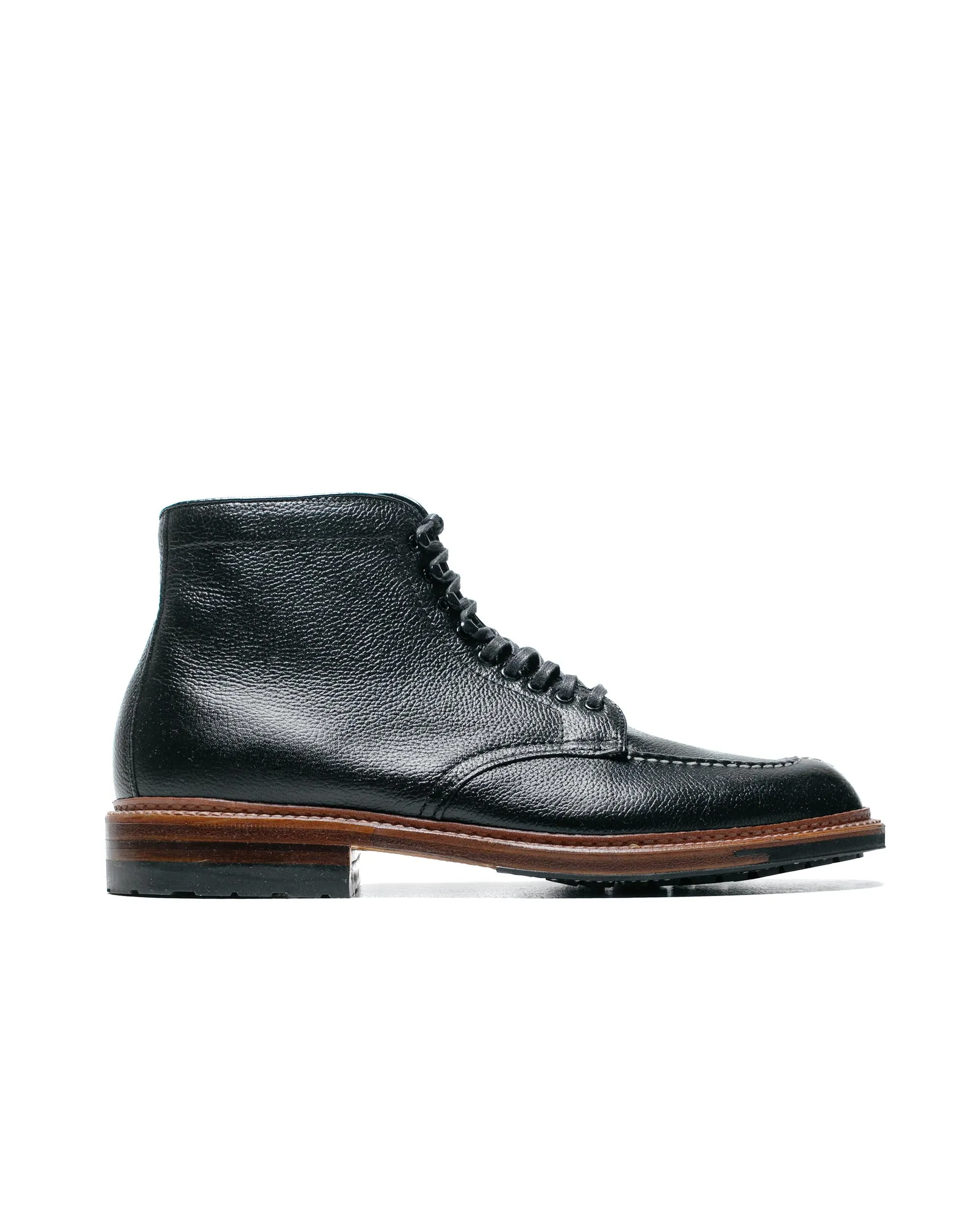 Alden Tanker Boot Black Regina Grain With Commando Sole G7901HC