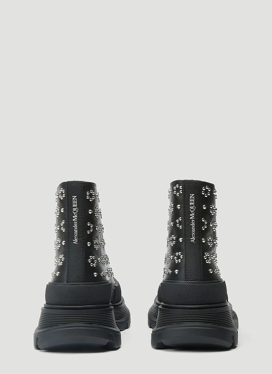 Alexander McQueen Tread Slick Studded Boots