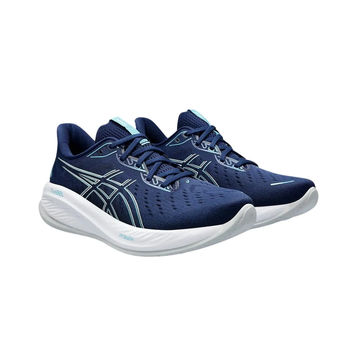 Asics Gel-Cumulus 26 Navy Blue White SS24 Shoes