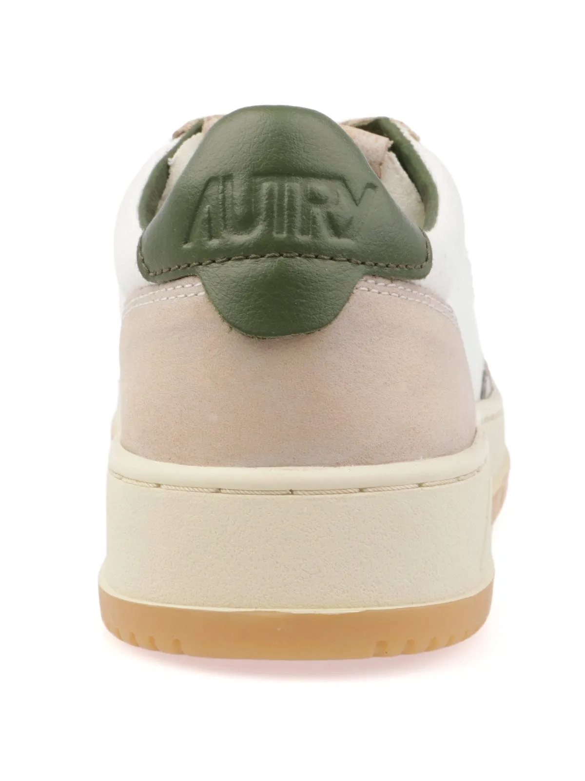 Autry Medalist Low Man Canvas Sand White Cyprs