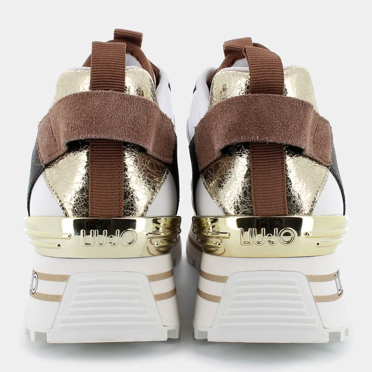 BA4057PX454S3179MAXI WONDER 72OFF WHITE-BROWN- SNEAKERS