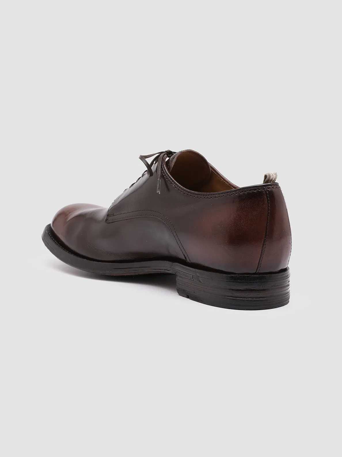 BALANCE 001 - Brown Leather Derby Shoes