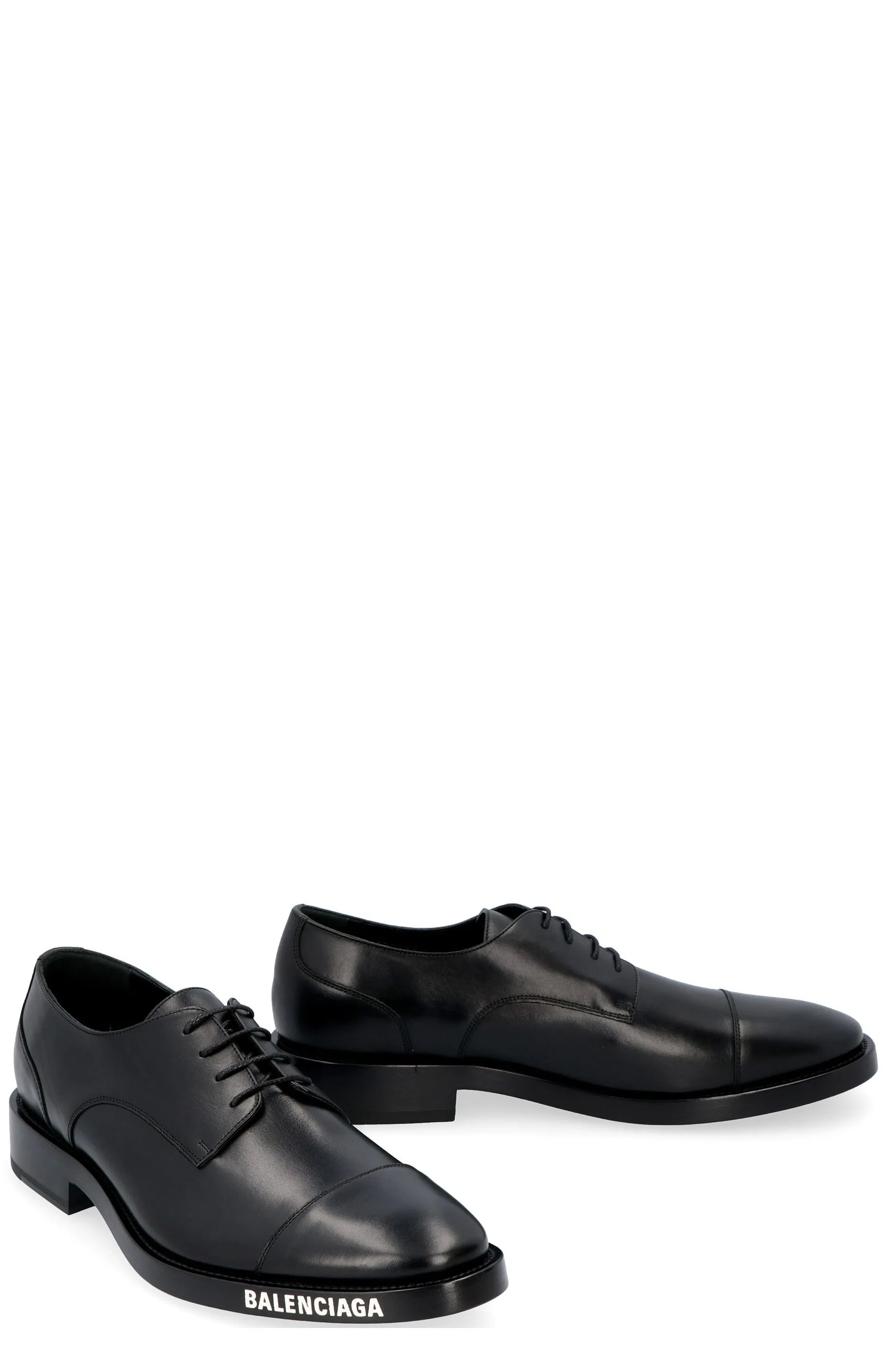 Balenciaga Logo Derby Shoes