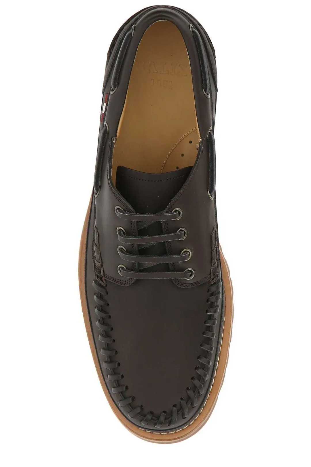 Bally Tristan Lace Detail Derby Shoes