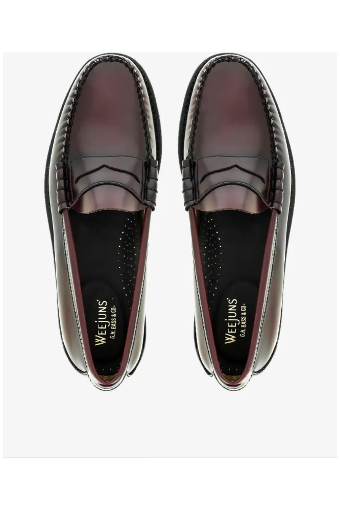 Bass Weejun - Larson Leather Wine - Penny Loafer