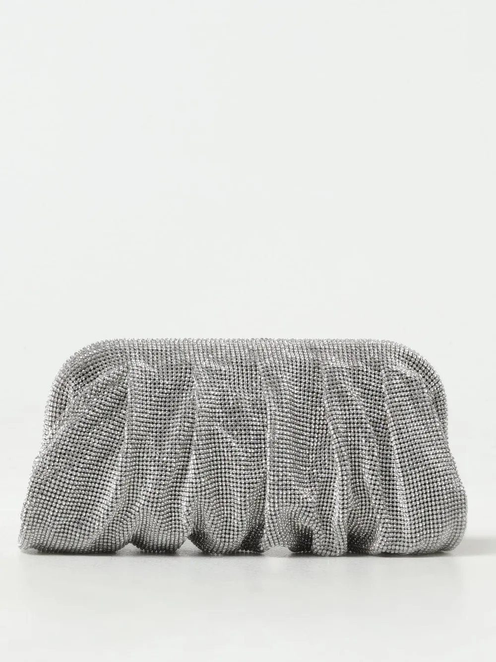 Benedetta Bruzziches
Venus La Grande Metallic silver tone Clutch Bag