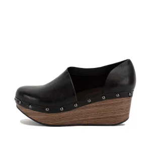 BIDELIA WEDGE--BLACK