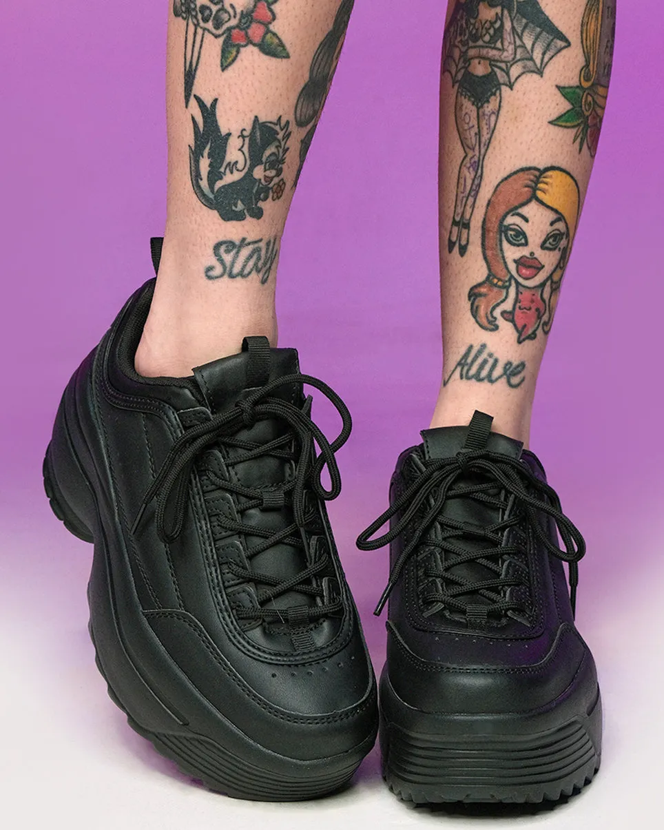 Black Walkin' On A Dream Sneakers