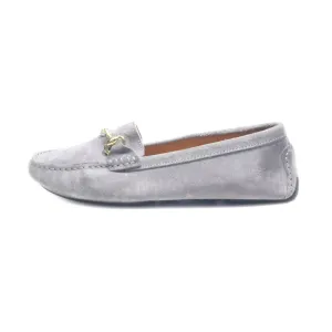 Boemos Loafers Suede Grey Colour For Women