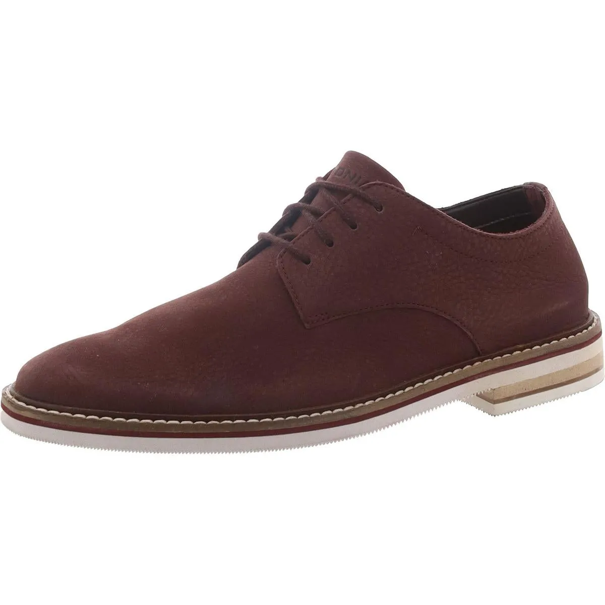 Bostonian Mens Dezmin Plain Leather Lace Up Derby Shoes