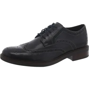 Bostonian Mens Maxton Wing Leather Lace-Up Derby Shoes