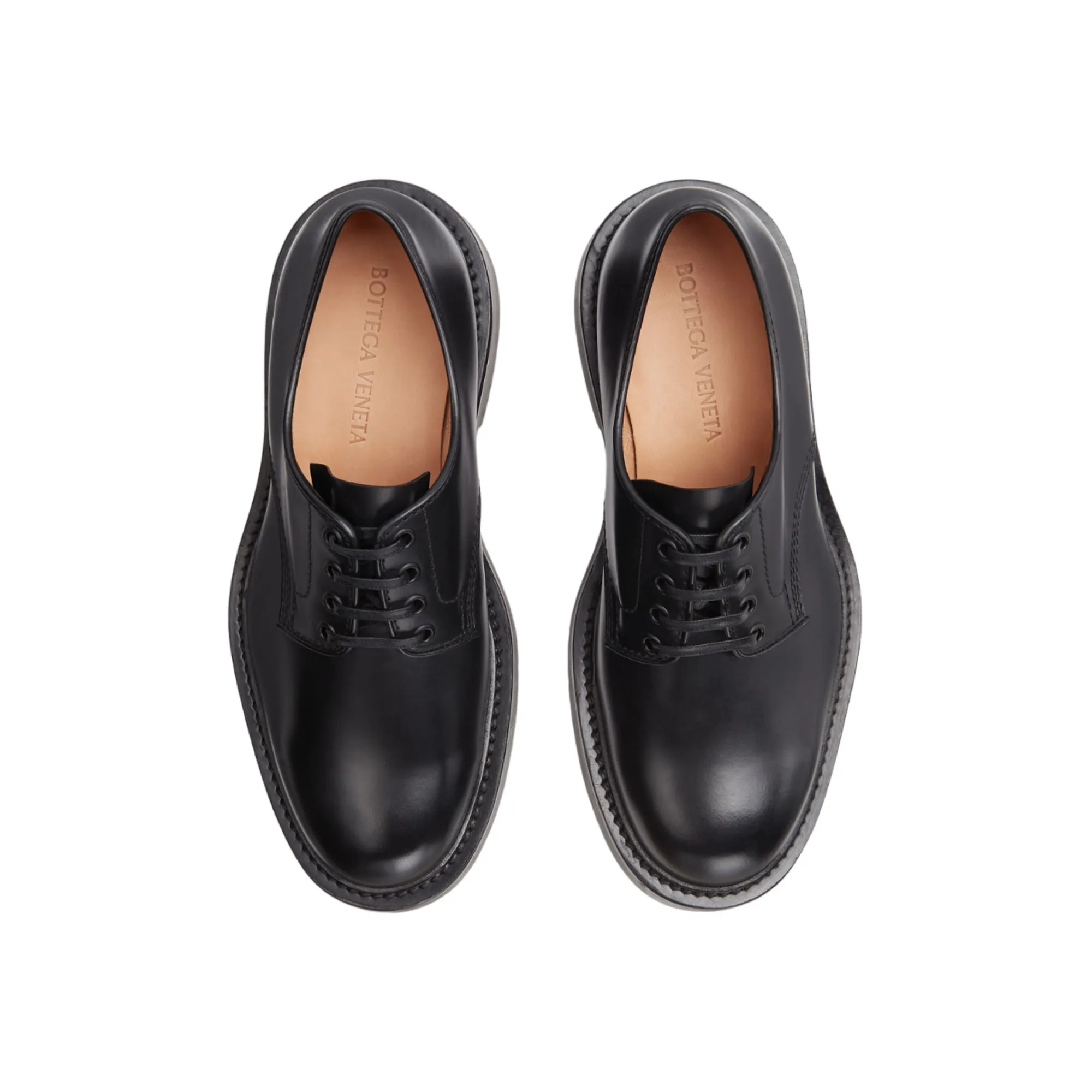 Bottega Veneta Level Lace Up Derby Shoes