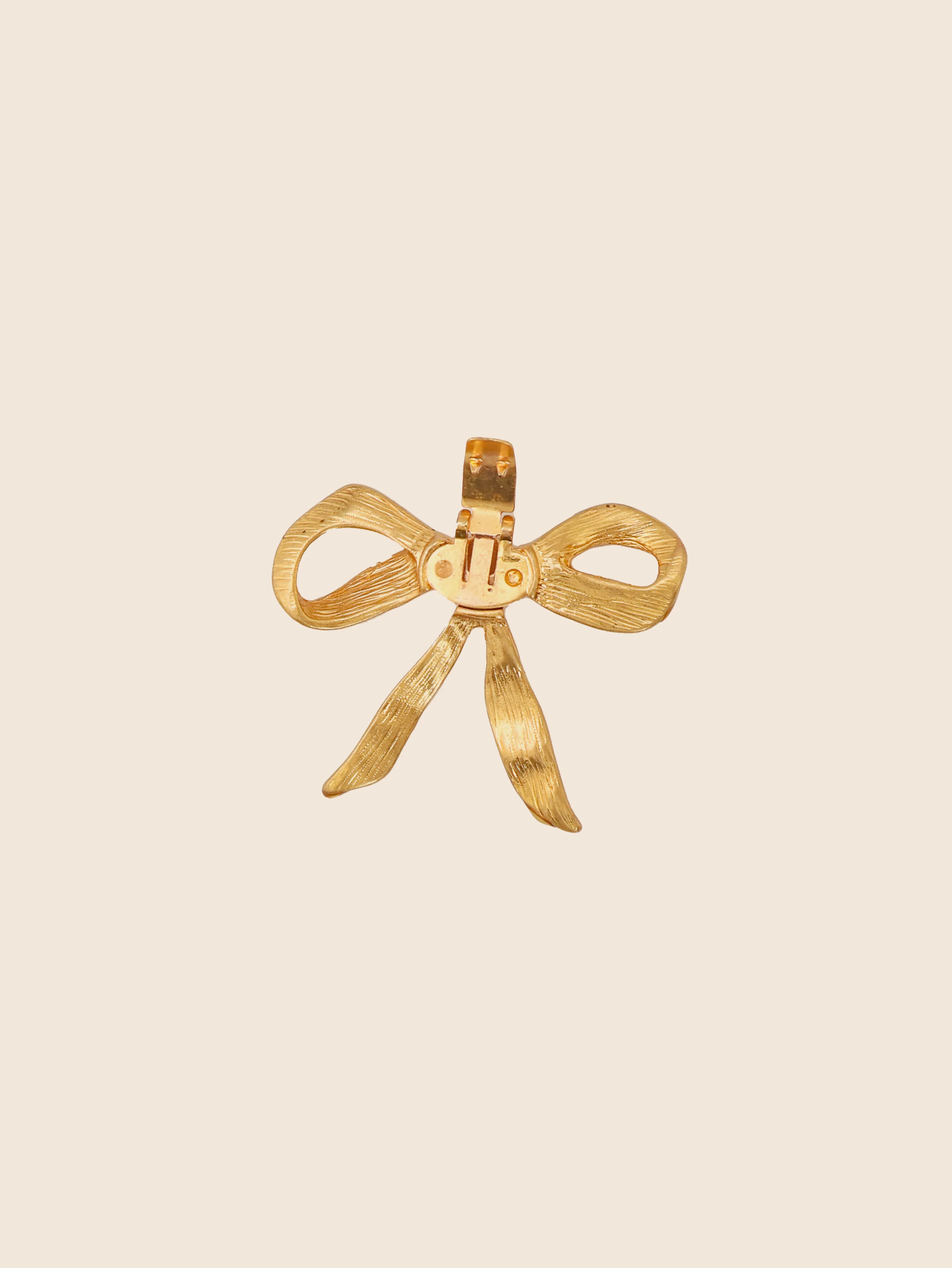 Bow Clip Gold