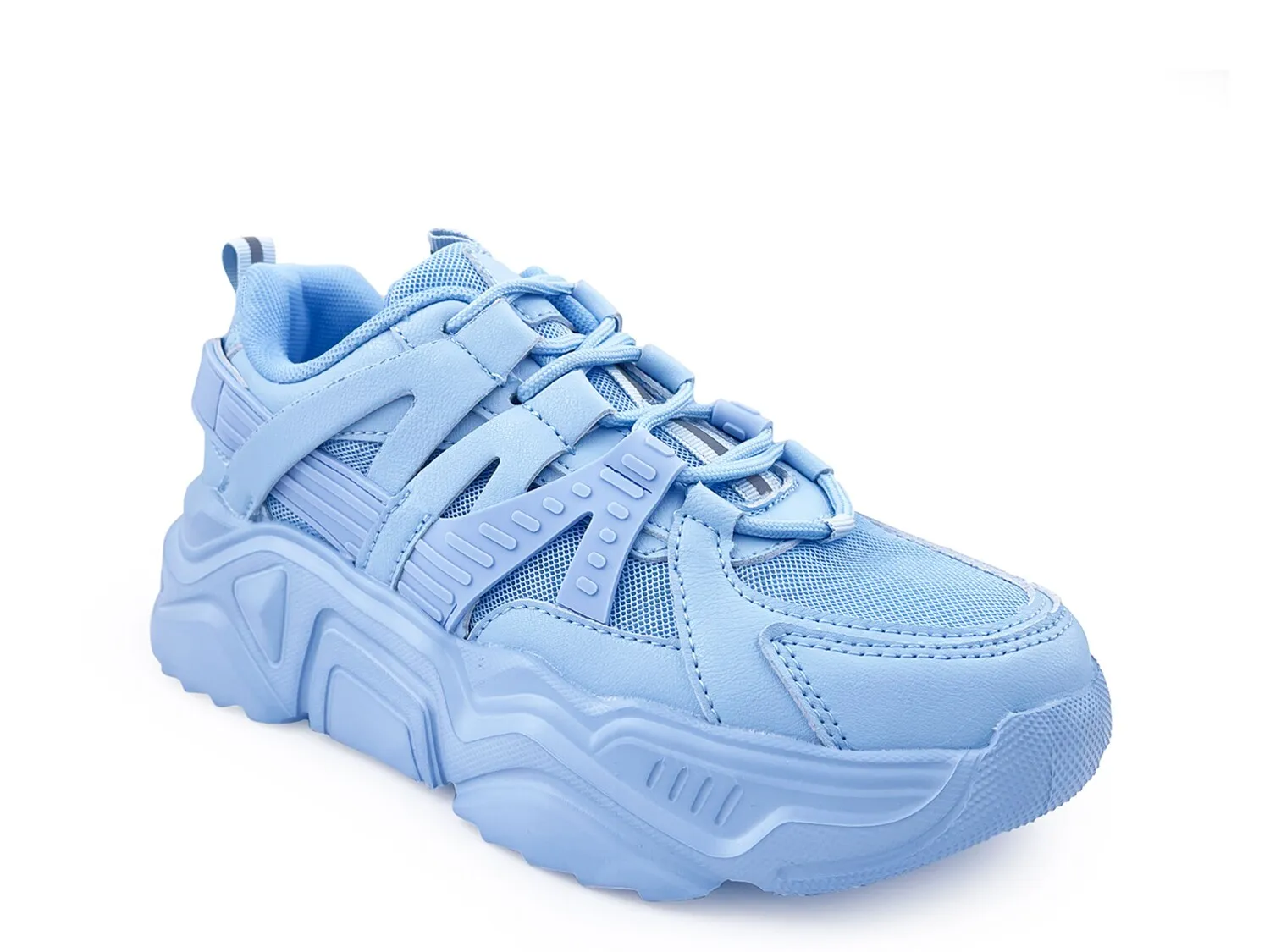 Briella BERNESS platform sneakers, light blue