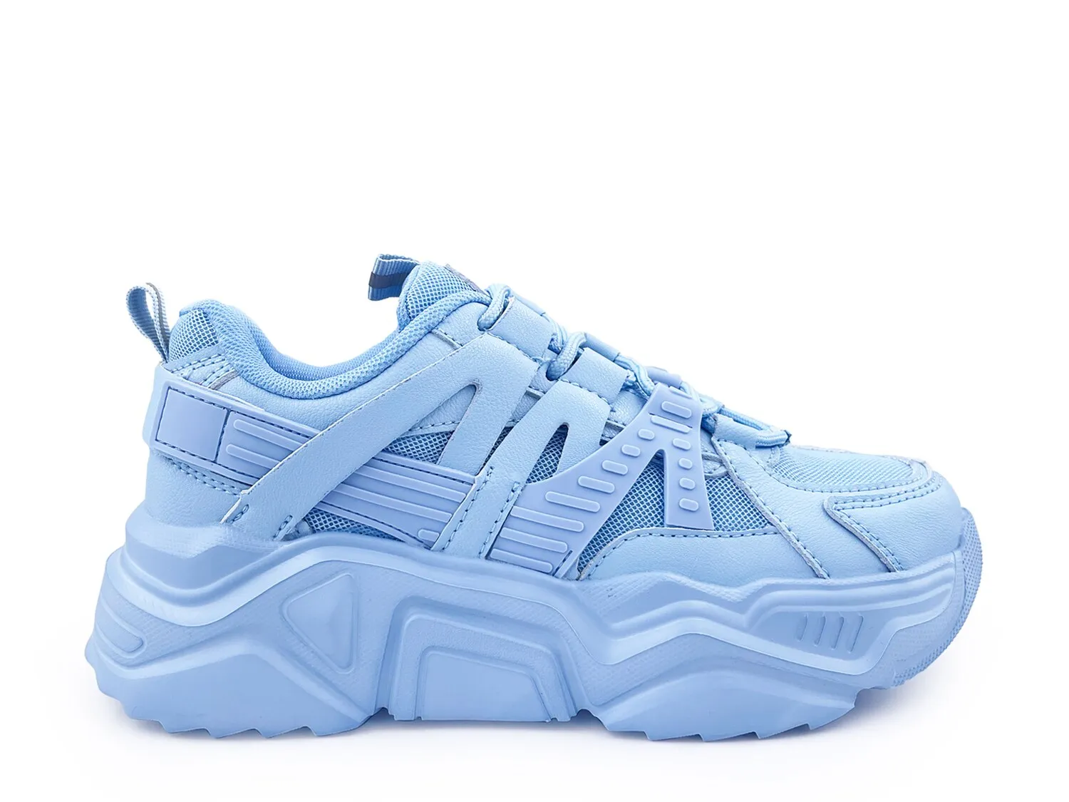 Briella BERNESS platform sneakers, light blue