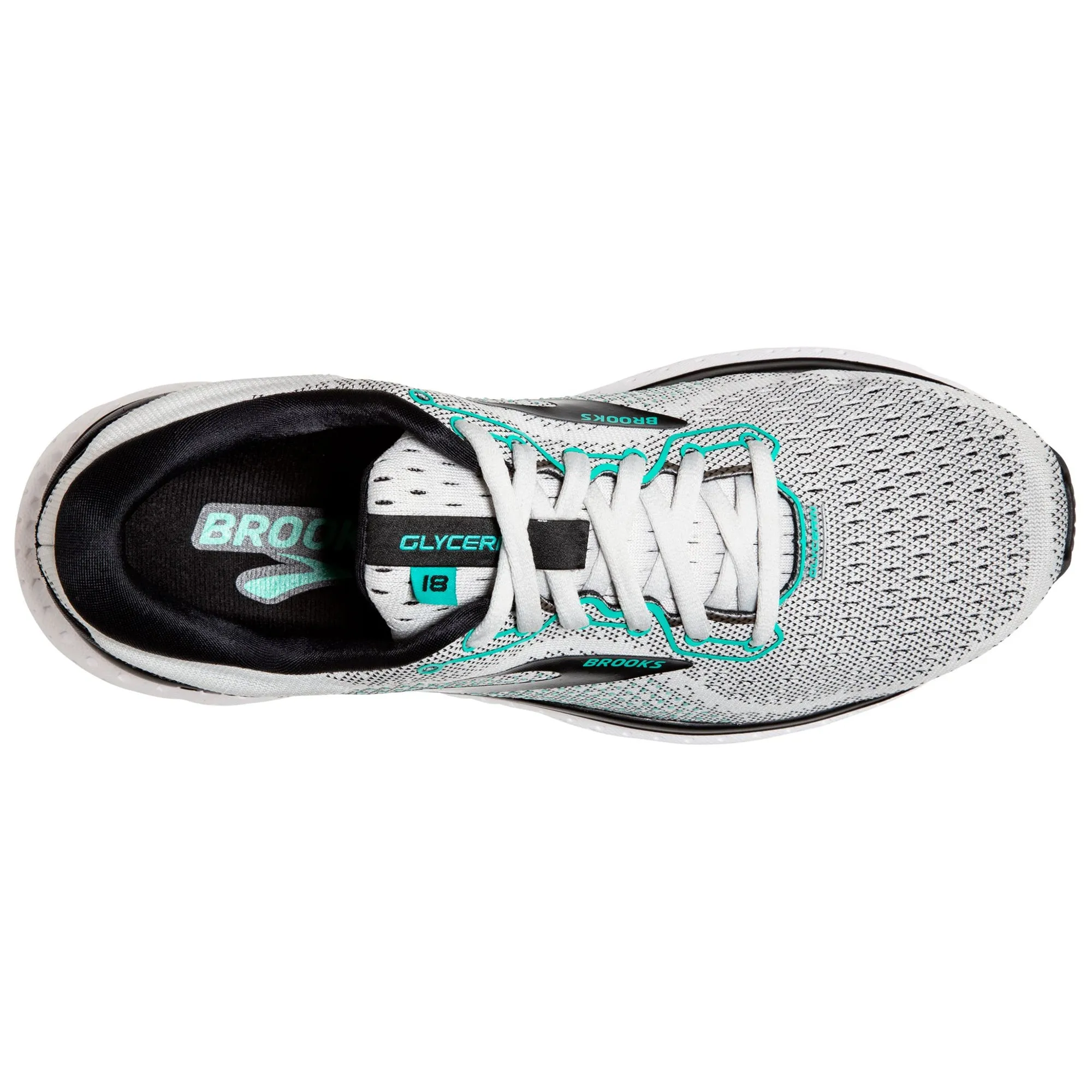 Brooks Glycerin 18 Atlantis Womens Running Shoes