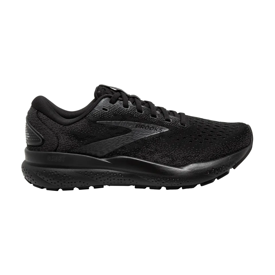 Brooks Men's Ghost 16 2E Width Black/Black