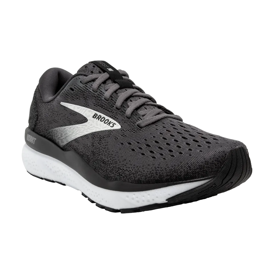 Brooks Women's Ghost 16 B Width Black/Grey/White