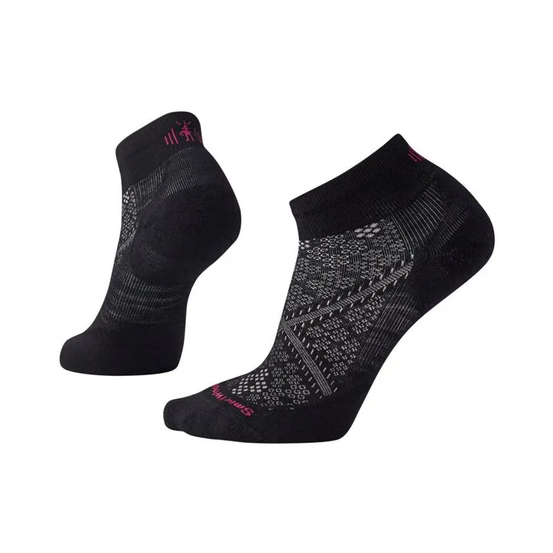 Calcetines Smartwool Run Targeted Cushion Low Cut (negros) Mujer