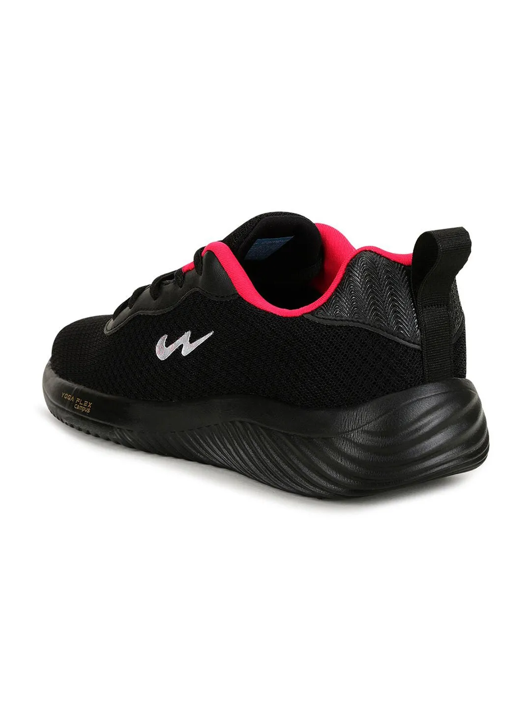 Campus Women Black Running Shoes