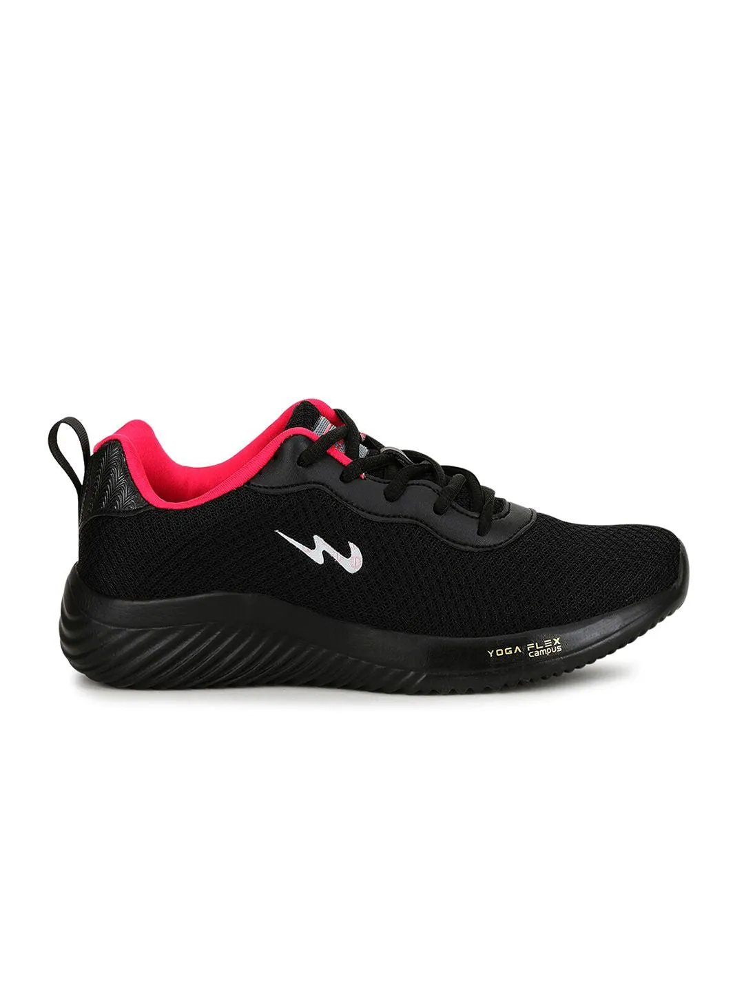 Campus Women Black Running Shoes