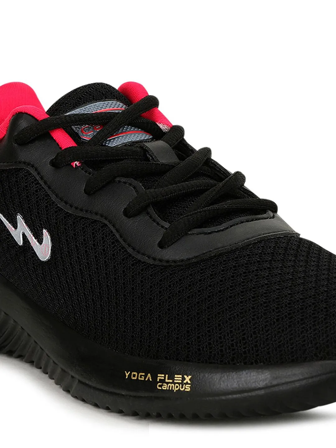 Campus Women Black Running Shoes