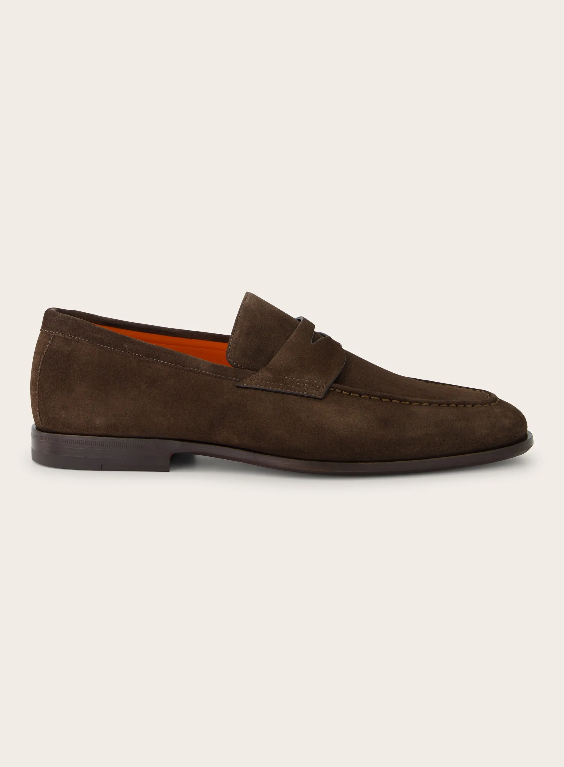 Carlos penny loafers van suède