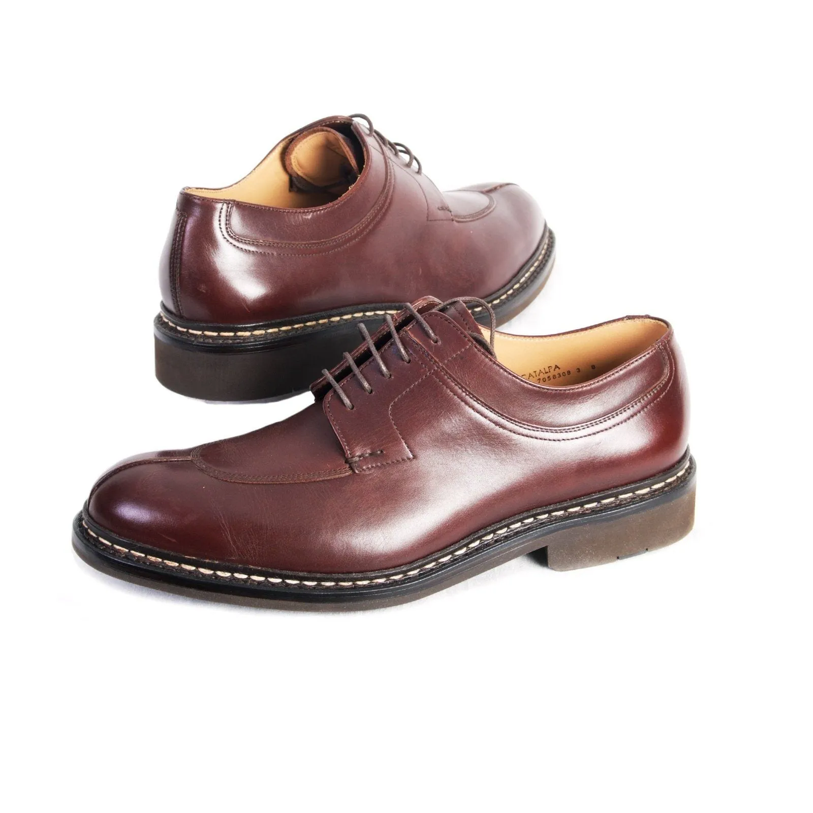 CATALPA | Leather Derby Shoe | Hazelnut