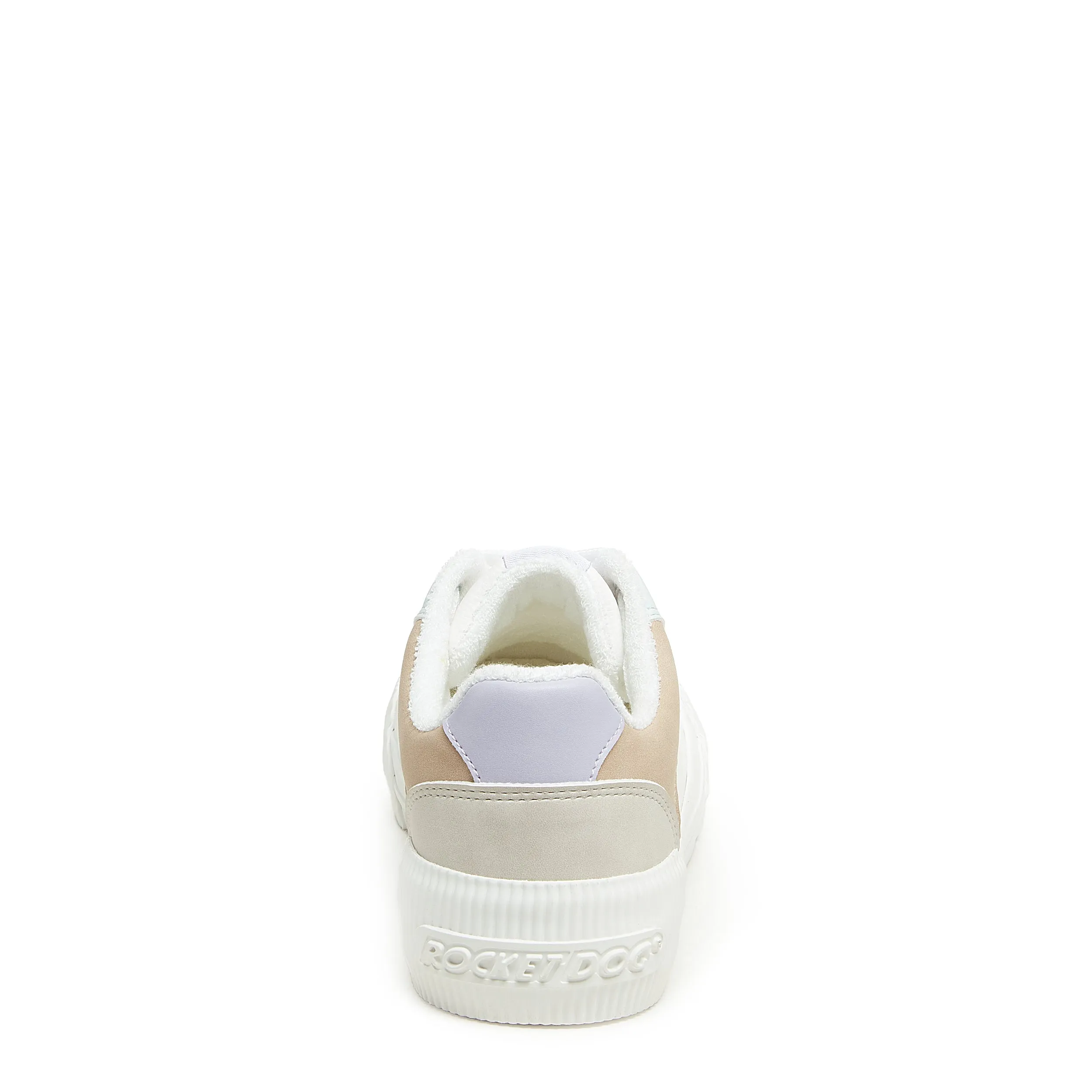 Cheery White Color Block Sneaker