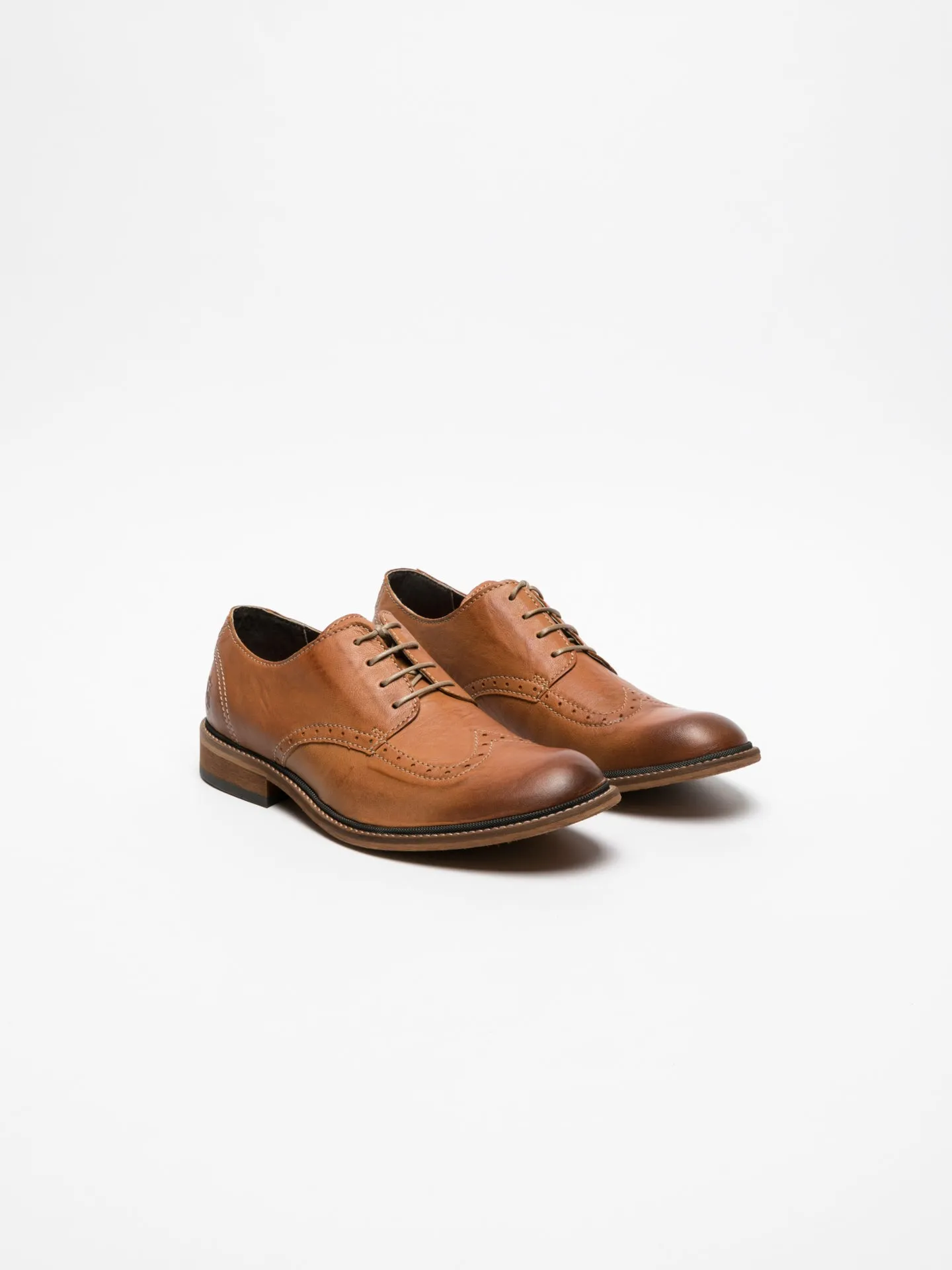 Chocolate Brown Derby Shoes