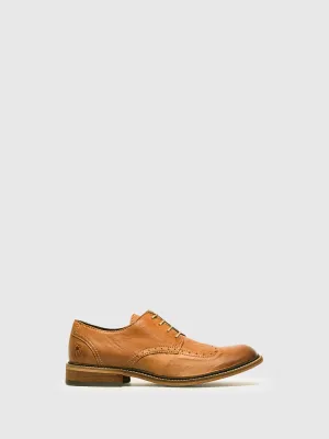 Chocolate Brown Derby Shoes