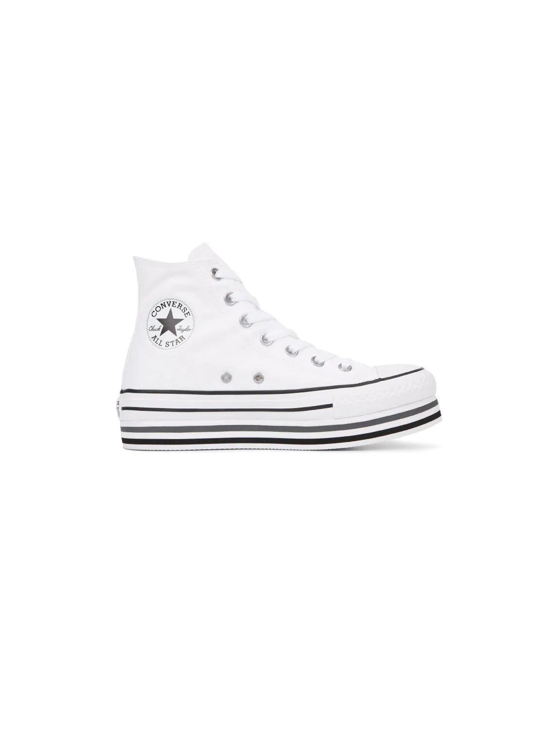 Chuck Taylor All Star Platform High Top - Bianco