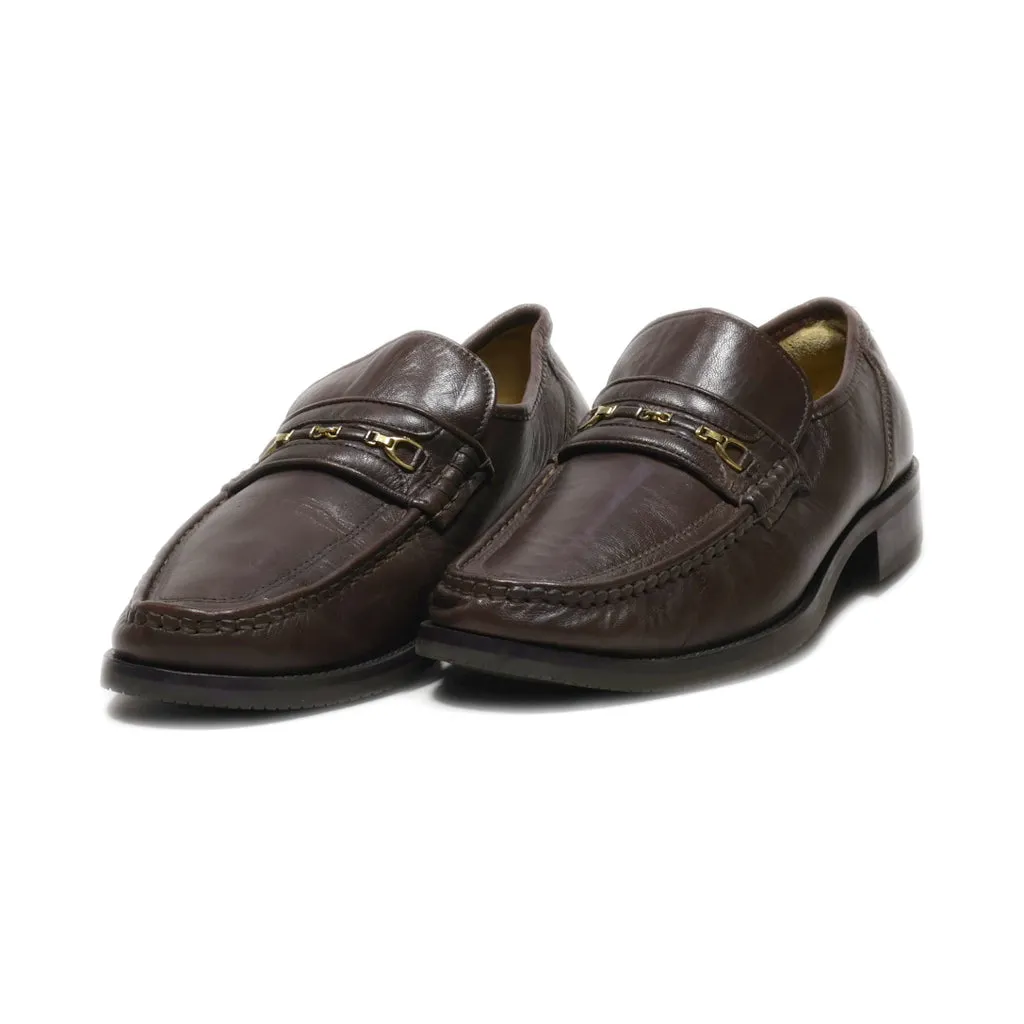 Clarks Loafers Leather Brown Colour For Men