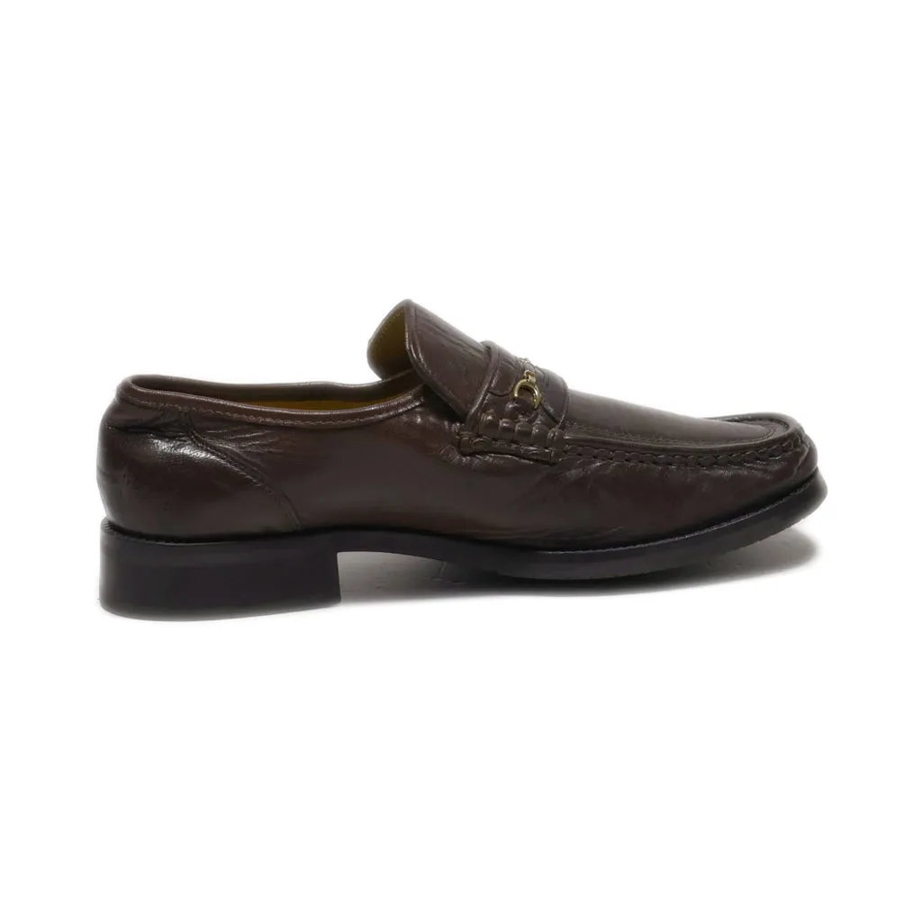 Clarks Loafers Leather Brown Colour For Men