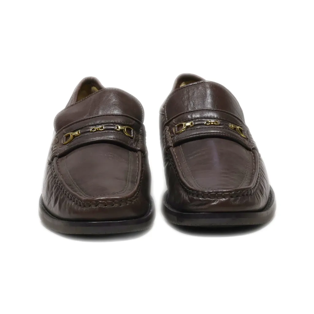 Clarks Loafers Leather Brown Colour For Men