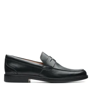 CLARKS | MOCASINES HOMBRE | UN ALDRIC STEP BLACK LEATHER | NEGRO