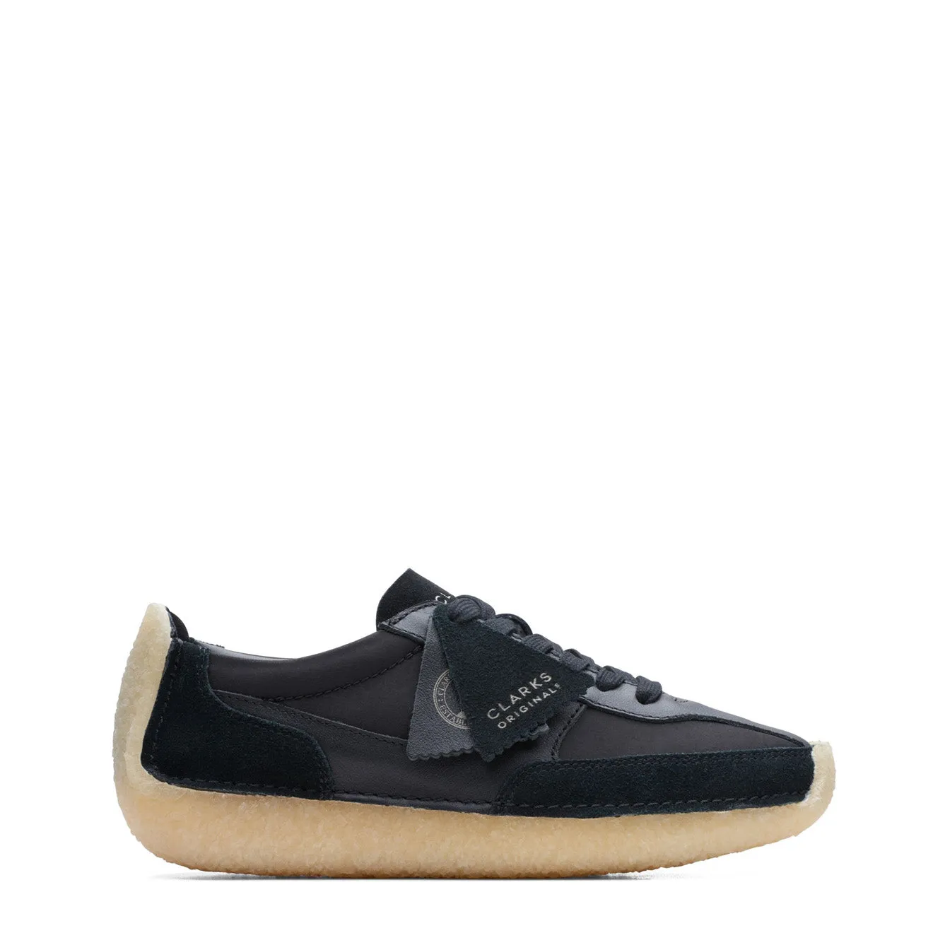 Clarks Originals Womens Natalie Run Trainers Black