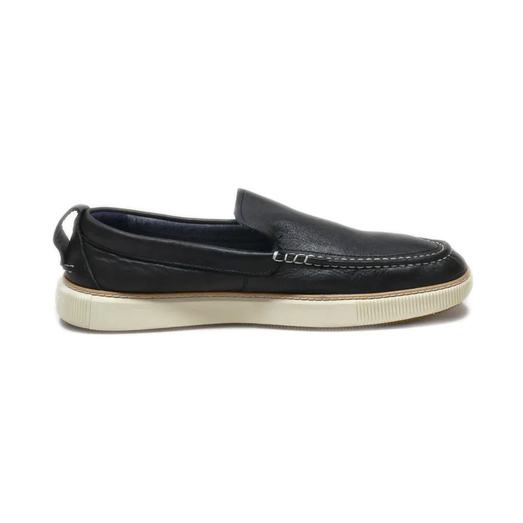 Cole Haan Grandseries Loafers Pu Leather Black Colour For Men