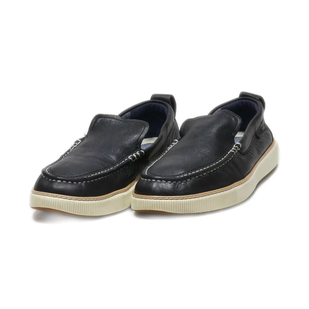 Cole Haan Grandseries Loafers Pu Leather Black Colour For Men