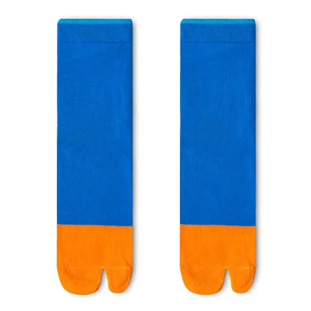 Color Block Split Toe Tabi Socks