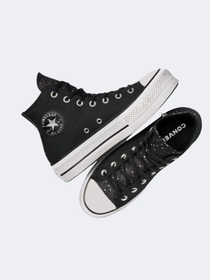 Converse All Star Lift Chrome Women Lifetsyle Shoes Black/Silver