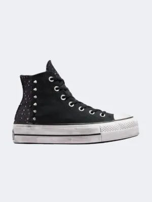 Converse All Star Lift Chrome Women Lifetsyle Shoes Black/Silver