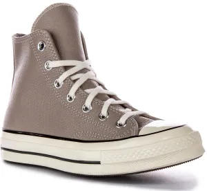 Converse Chuck 70s Hi A04579C In Grey Leather